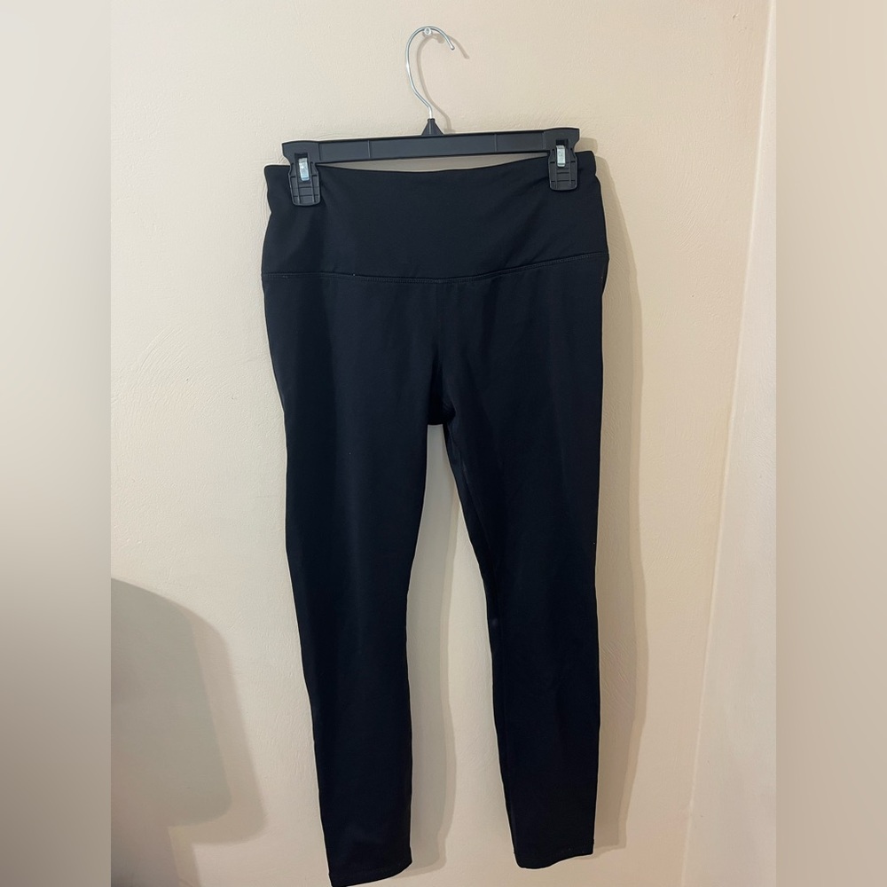 Women's Black 2- Layer Leggings